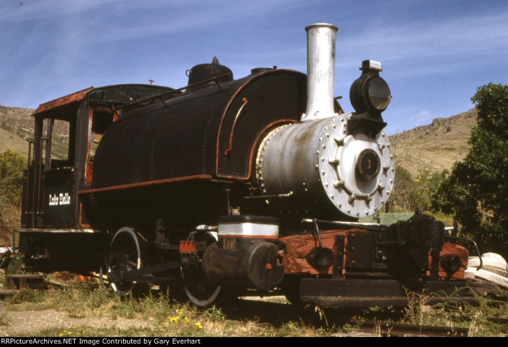 CRRM 0-4-0T #1 "Lulu Belle" - Colorado RR Museum